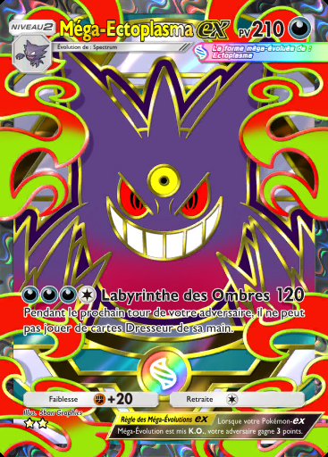 Méga-Ectoplasma-ex #419 · Booster de Luxe Méga (B4b)