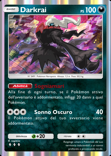 Darkrai #144 · Busta Deluxe Mega (B4b)