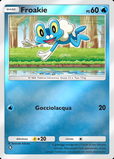 Froakie #283 · Busta Deluxe Mega (B4b)