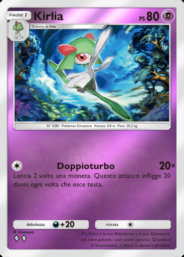 Kirlia #305 · Busta Deluxe Mega (B4b)