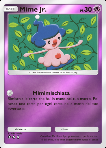 Mime Jr. #308 · Busta Deluxe Mega (B4b)