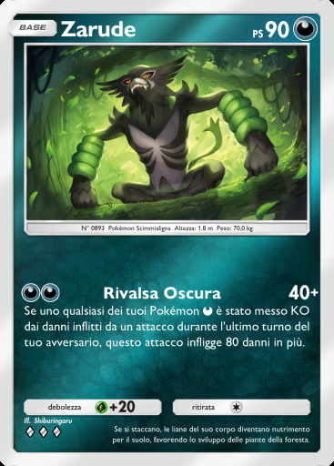 Zarude #331 · Busta Deluxe Mega (B4b)