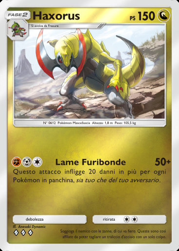 Haxorus #348 · Busta Deluxe Mega (B4b)