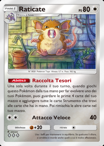 Raticate #351 · Busta Deluxe Mega (B4b)