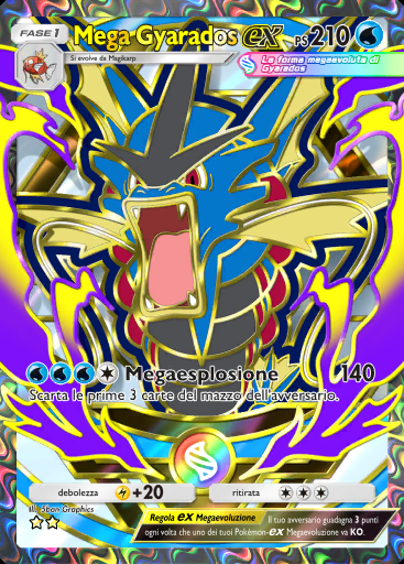 Mega Gyarados-ex #415 · Busta Deluxe Mega (B4b)