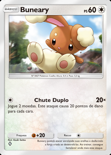 Buneary #187 · Pacote Deluxe Mega (B4b)
