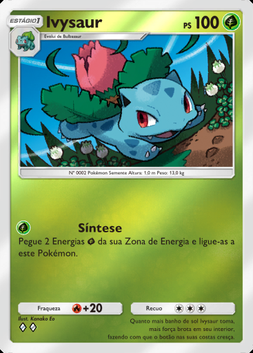 Ivysaur #238 · Pacote Deluxe Mega (B4b)