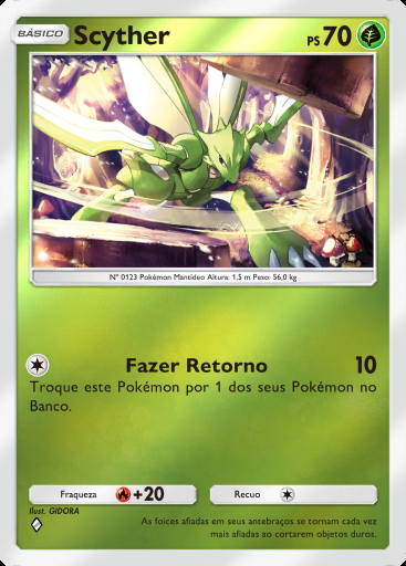 Scyther #242 · Pacote Deluxe Mega (B4b)