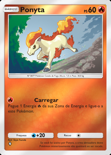 Ponyta #261 · Pacote Deluxe Mega (B4b)