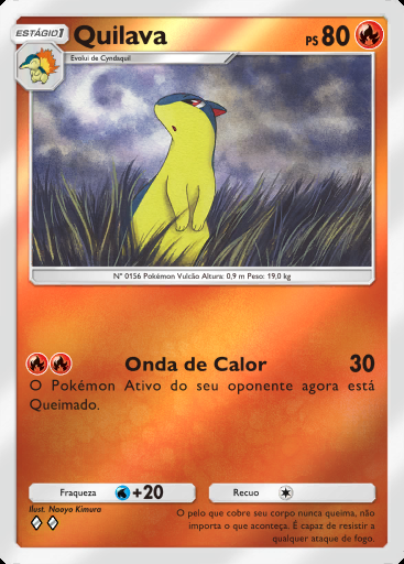 Quilava #263 · Pacote Deluxe Mega (B4b)