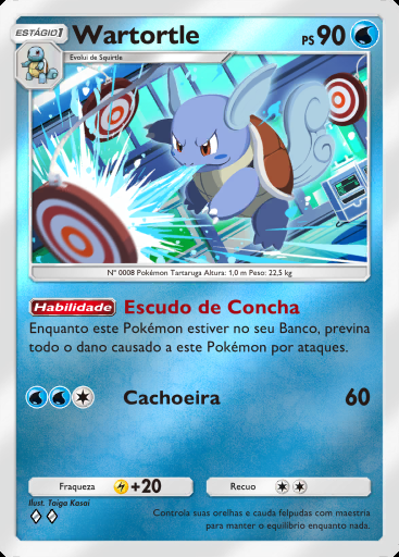 Wartortle #274 · Pacote Deluxe Mega (B4b)