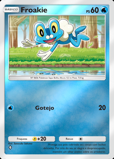 Froakie #283 · Pacote Deluxe Mega (B4b)
