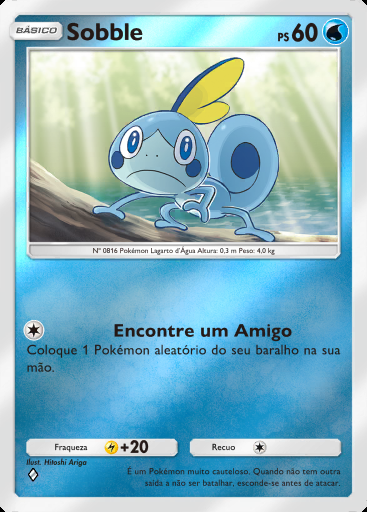 Sobble #285 · Pacote Deluxe Mega (B4b)