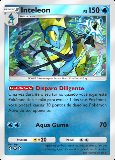 Inteleon #287 · Pacote Deluxe Mega (B4b)