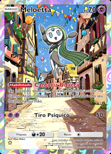Meloetta #405 · Pacote Deluxe Mega (B4b)