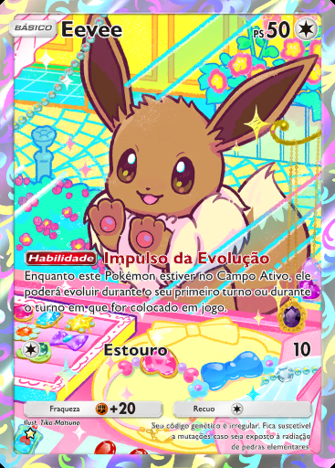 Eevee #408 · Pacote Deluxe Mega (B4b)