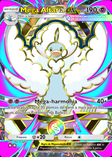Mega Altaria ex #417 · Pacote Deluxe Mega (B4b)