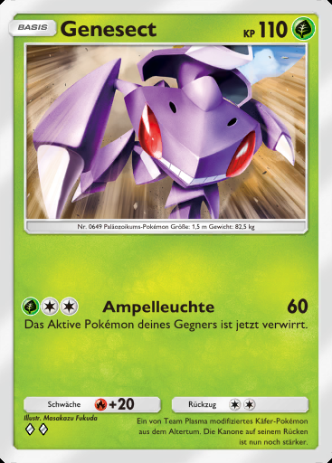 Genesect #013 · Duale Fusion (C1)