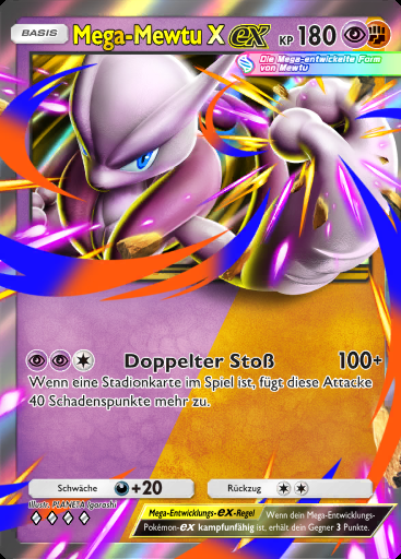 Mega-Mewtu X-ex #056 · Duale Fusion (C1)
