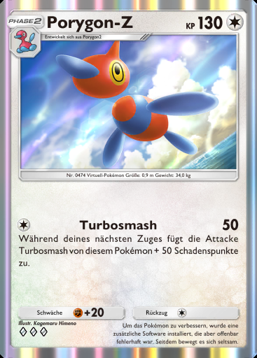 Porygon-Z #110 · Duale Fusion (C1)