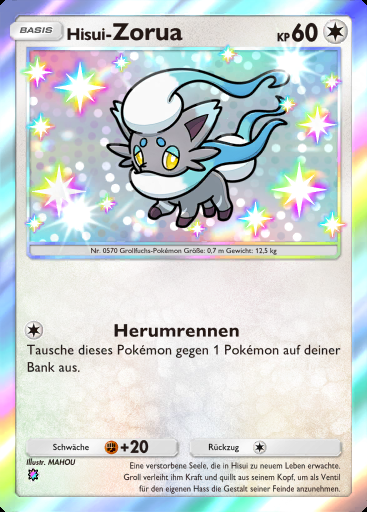 Hisui-Zorua #205 · Duale Fusion (C1)