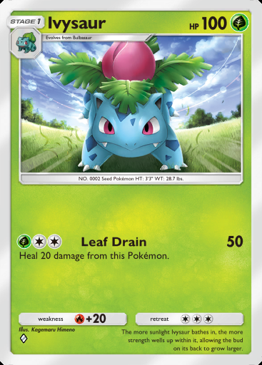 Ivysaur #002 · Dual Fusion (C1)
