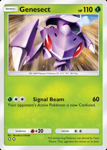 Genesect #013 · Dual Fusion (C1)