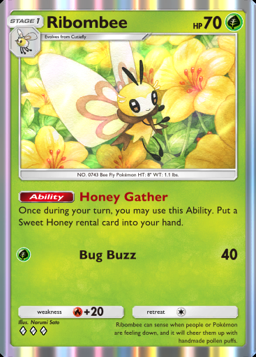Ribombee #015 · Dual Fusion (C1)
