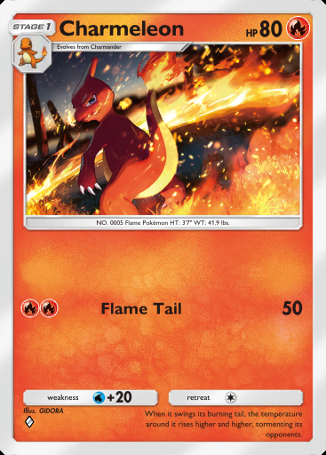 Charmeleon #017 · Dual Fusion (C1)