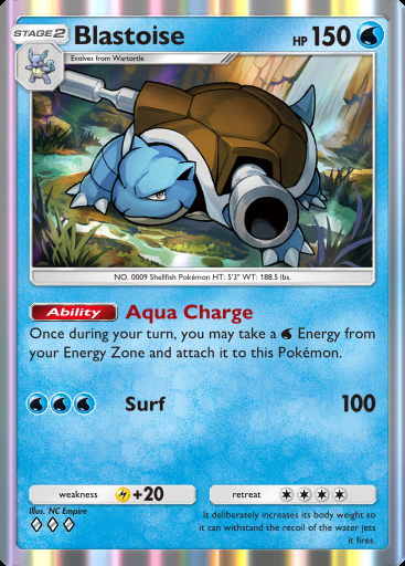 Blastoise #031 · Dual Fusion (C1)