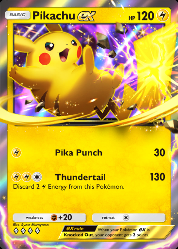 Pikachu ex #043 · Dual Fusion (C1)