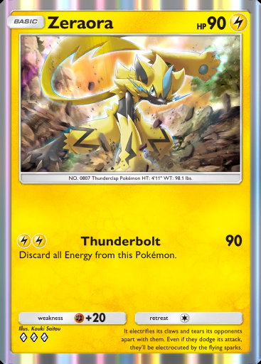 Zeraora #047 · Dual Fusion (C1)