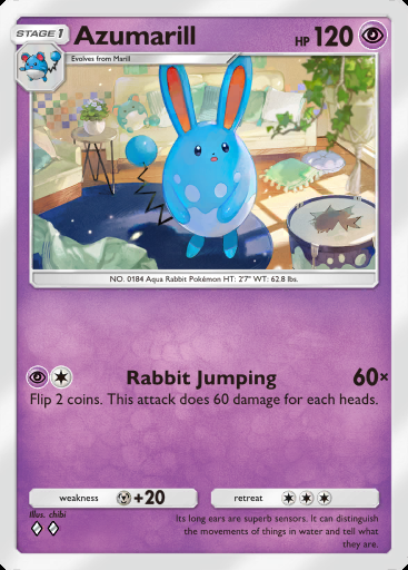 Azumarill #059 · Dual Fusion (C1)