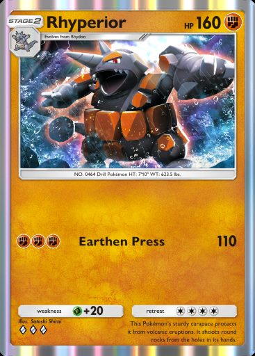 Rhyperior #071 · Dual Fusion (C1)