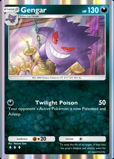 Gengar #083 · Dual Fusion (C1)