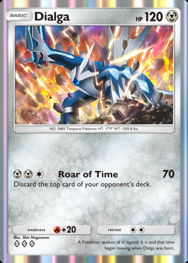 Dialga #092 · Dual Fusion (C1)