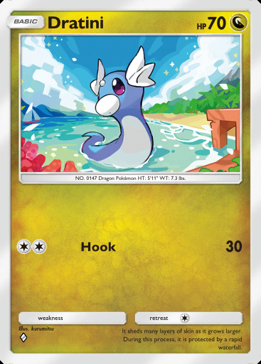 Dratini #098 · Dual Fusion (C1)