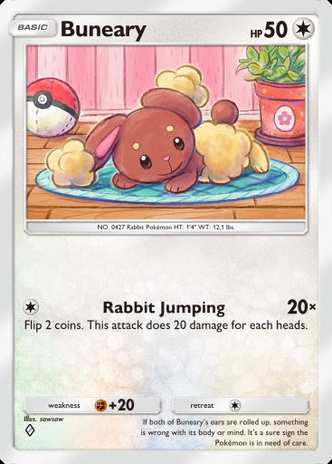 Buneary #115 · Dual Fusion (C1)