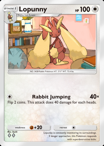 Lopunny #116 · Dual Fusion (C1)