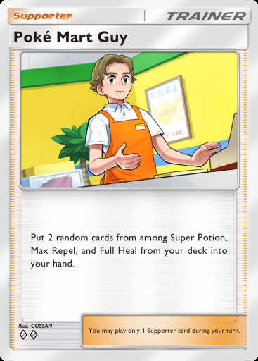 Poké Mart Guy #129 · Dual Fusion (C1)
