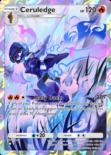 Ceruledge #138 · Dual Fusion (C1)