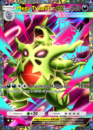 Mega Tyranitar ex #160 · Dual Fusion (C1)