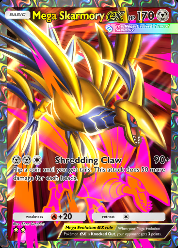 Mega Skarmory ex #161 · Dual Fusion (C1)