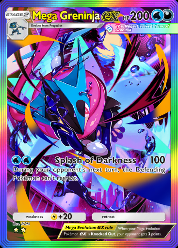 Mega Greninja ex #173 · Dual Fusion (C1)