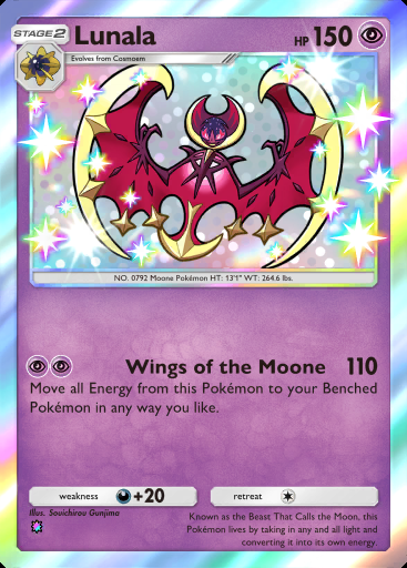 Lunala #198 · Dual Fusion (C1)