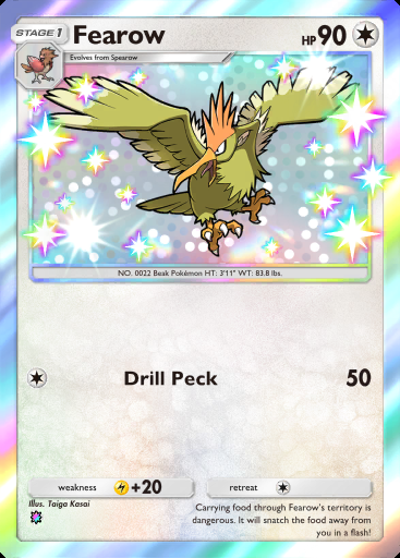 Fearow #204 · Dual Fusion (C1)