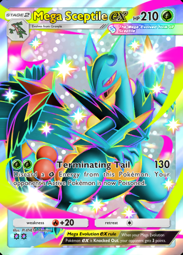 Mega Sceptile ex #207