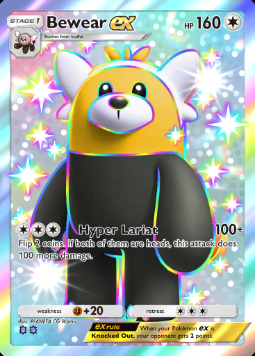 Bewear ex #214 · Dual Fusion (C1)