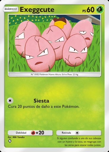 Exeggcute #004 · Fusión Dual (C1)