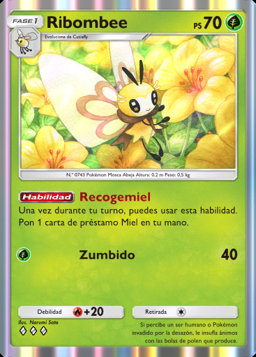 Ribombee #015 · Fusión Dual (C1)